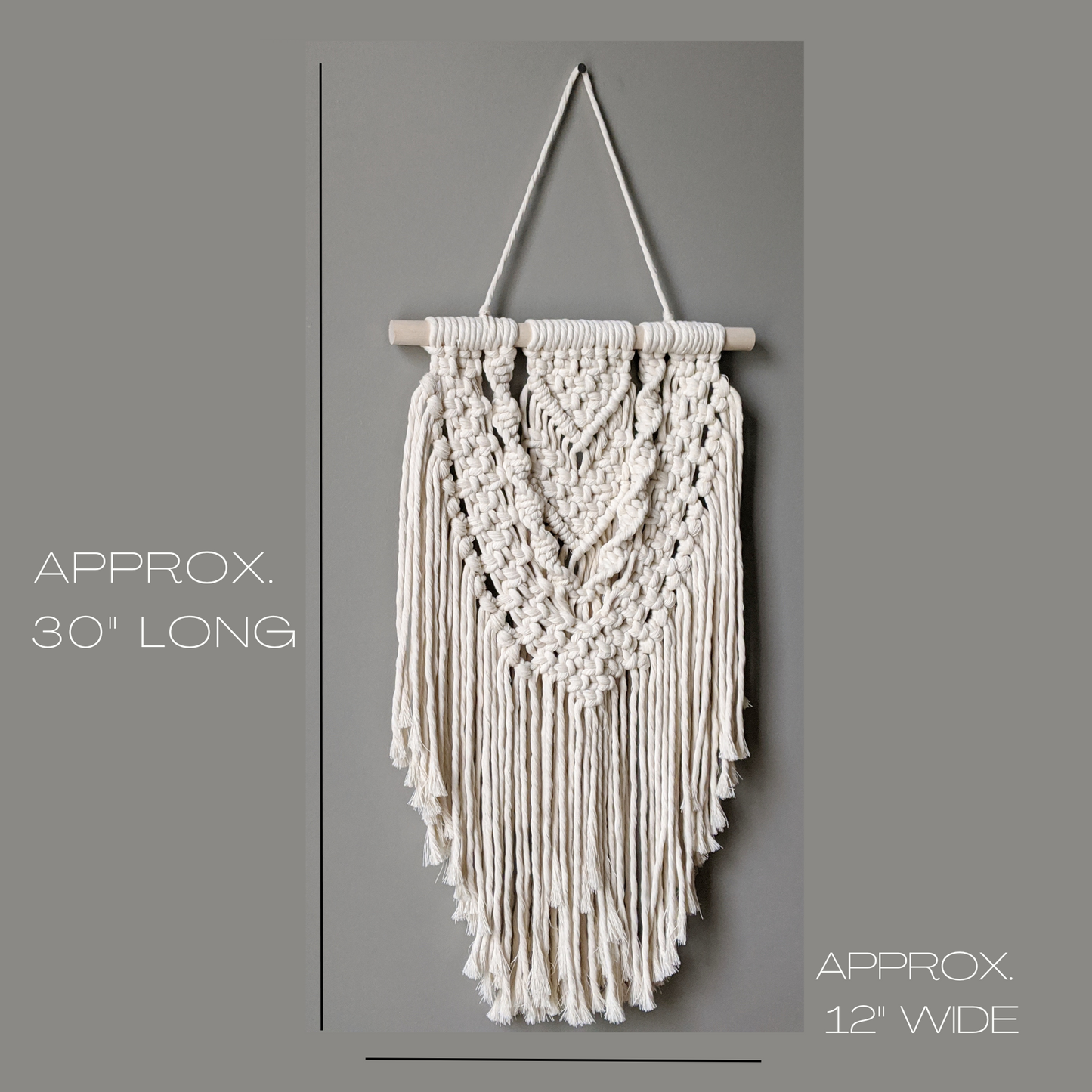 Boho Macrame Wall Hanging