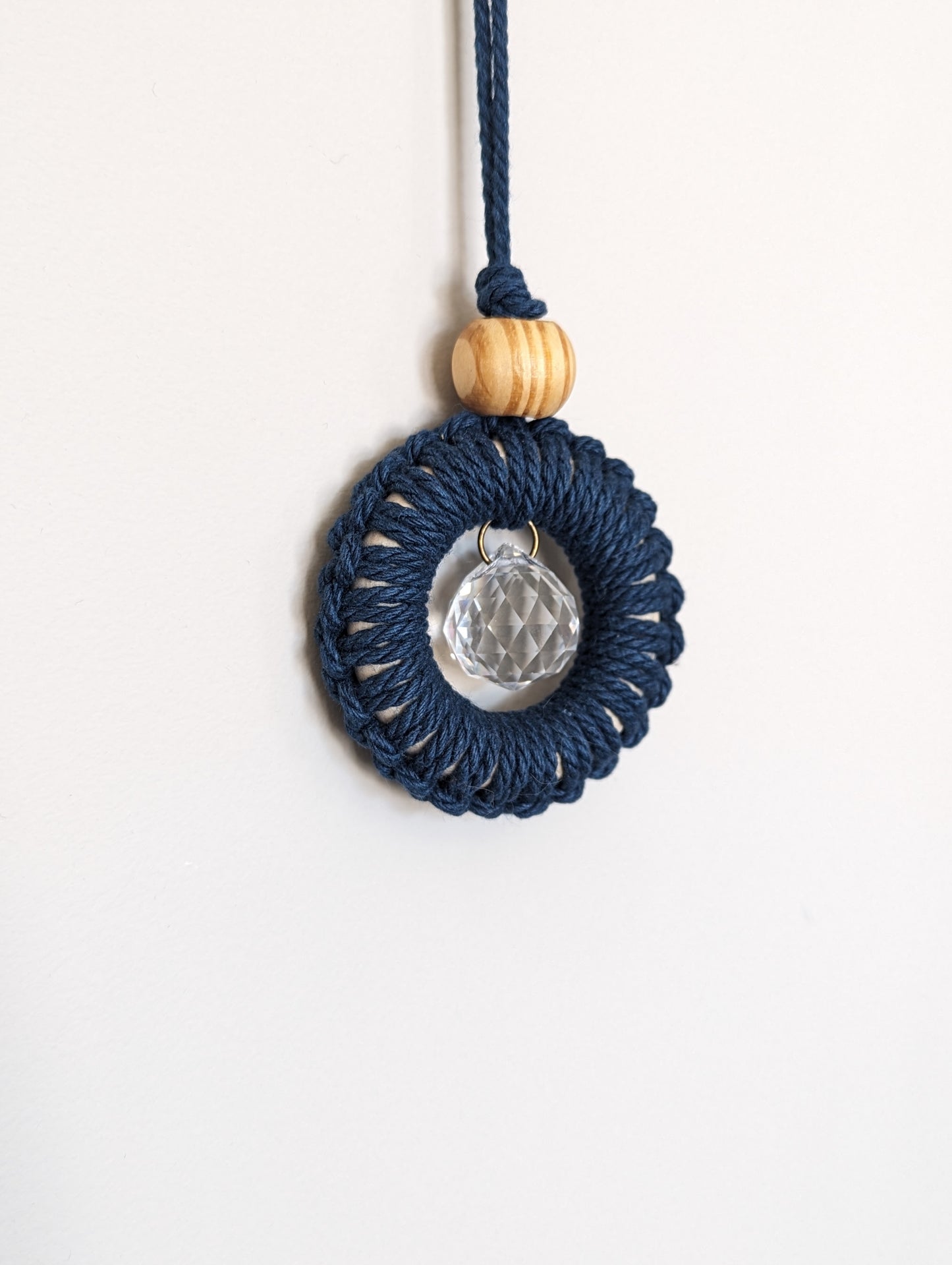 Macrame Sun Catcher Car Charm