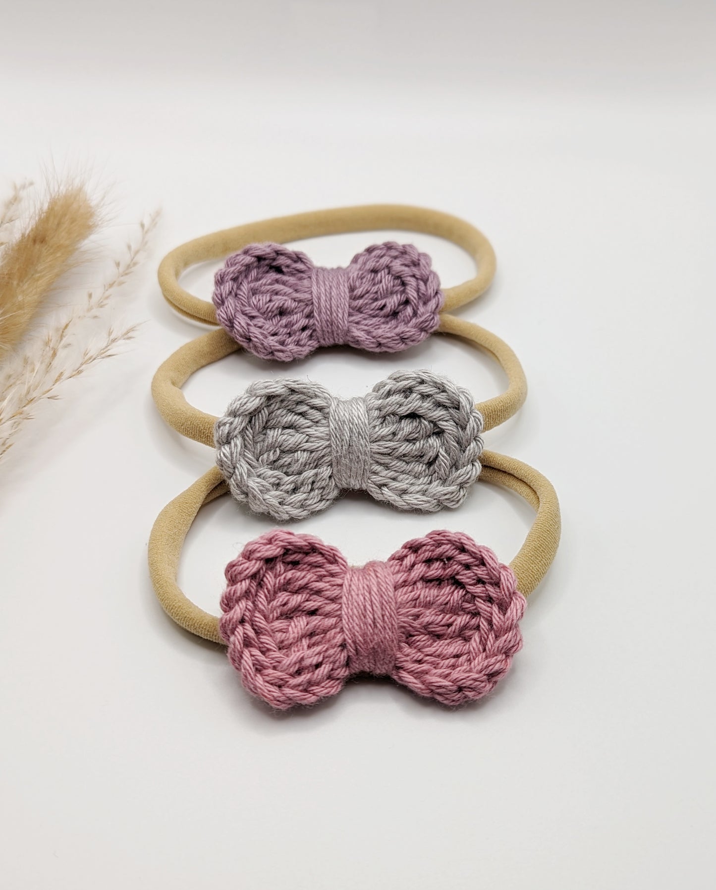 Boho Baby Headband - Mini Bow Headband