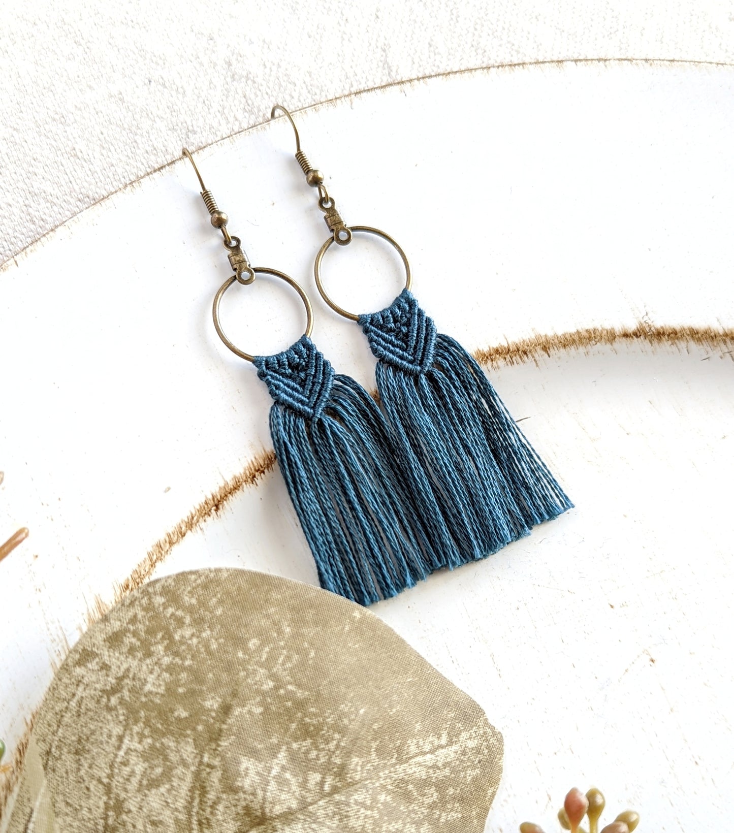 15MM Macrame Earrings