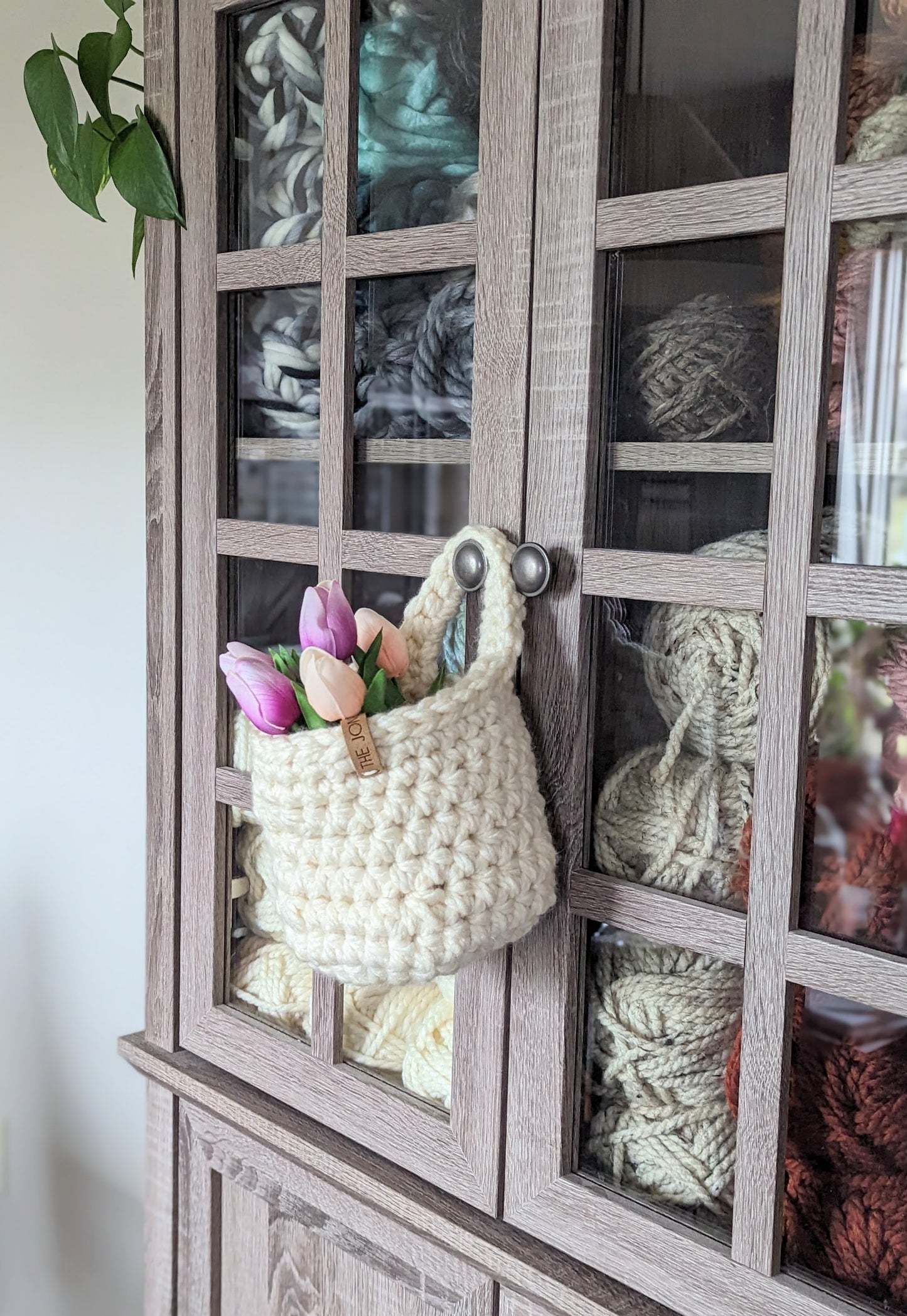 Crochet Hanging Basket Pattern