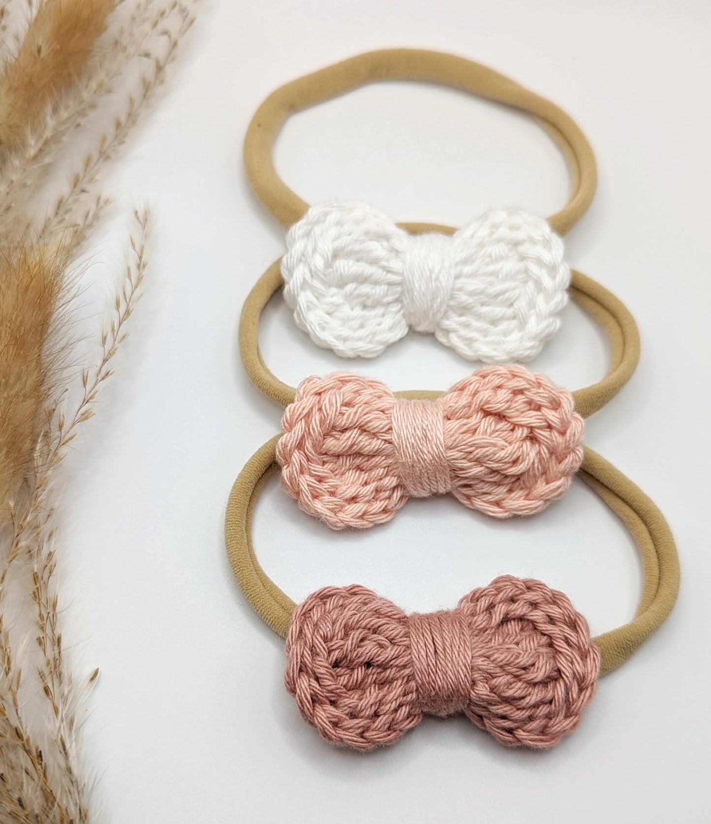 Boho Baby Headband - Mini Bow Headband