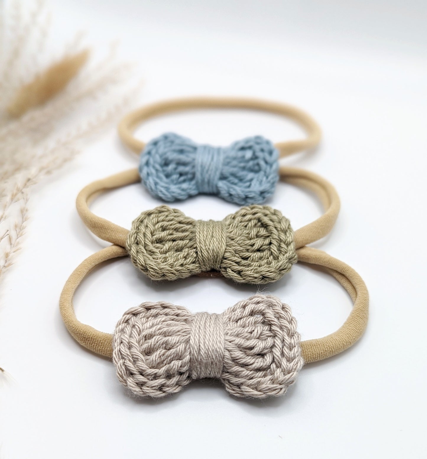 Boho Baby Headband - Mini Bow Headband