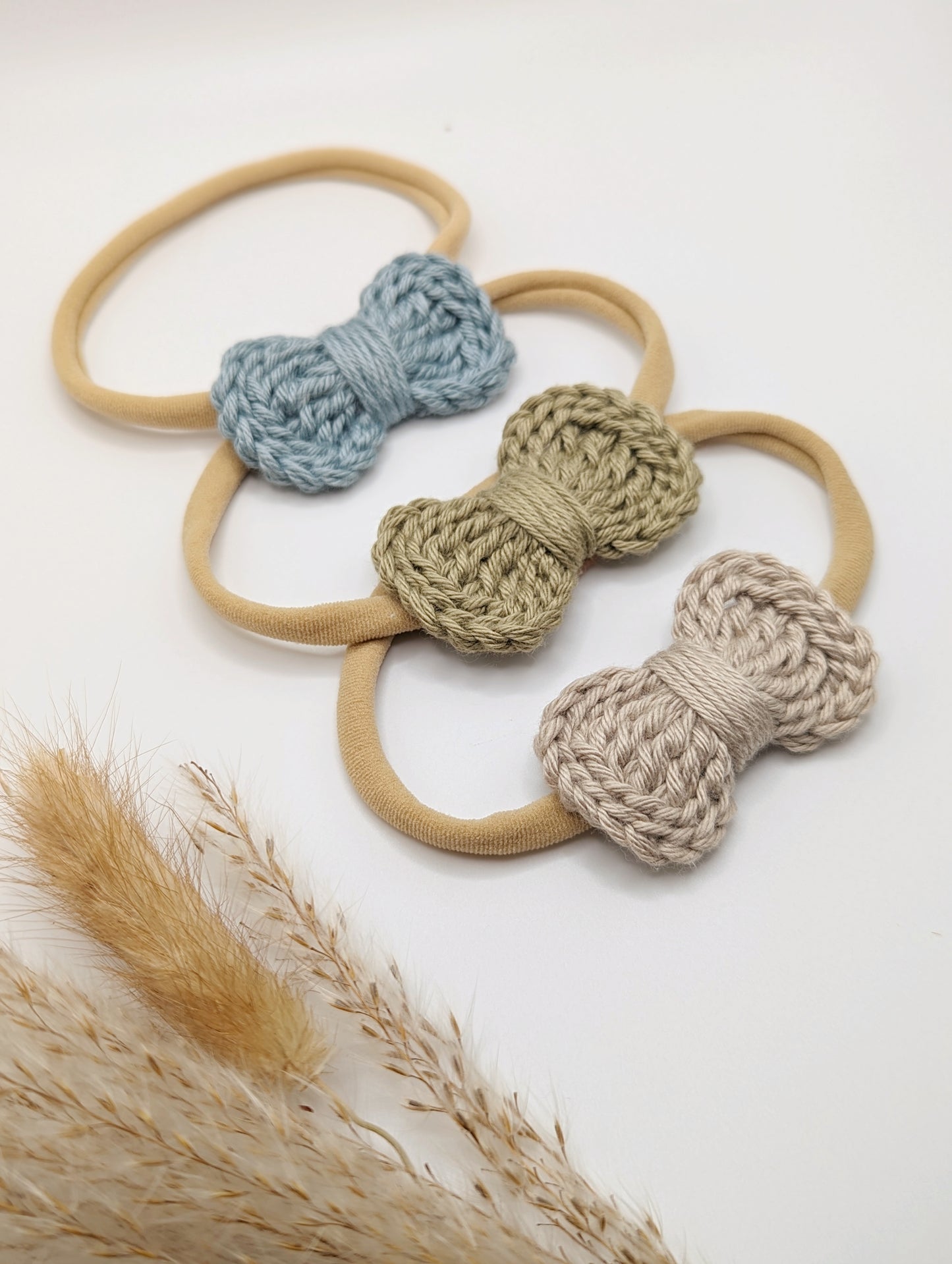 Boho Baby Headband - Mini Bow Headband
